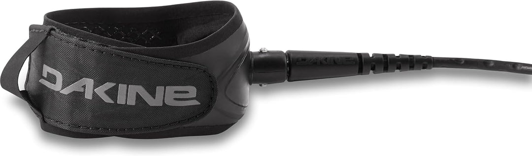 Dakine Cyclone Team Leash 6' x 1/4 Surf Leash Schwarz 6ft0, Schwarz 6ft0