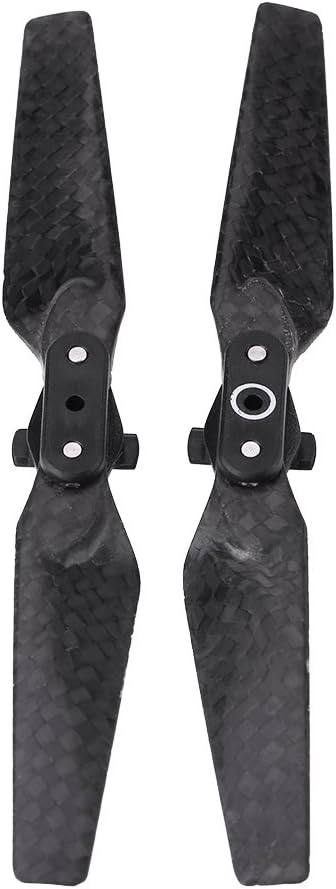 Dilwe Propeller für DJI Spark, 100% Kohlefaser - 2X CW & 2X CCW - Schnellspanner - Faltbare - Widers