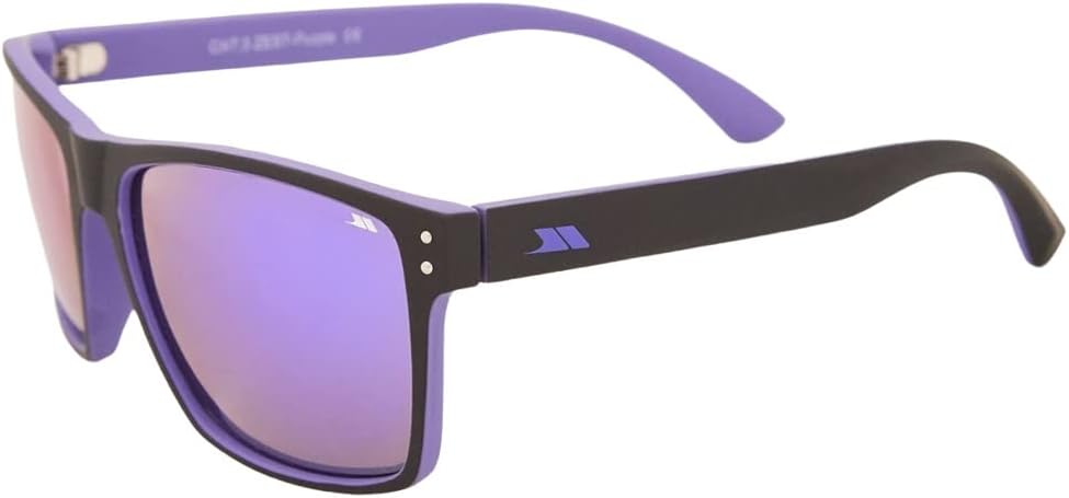 Trespass Zest mit Uv-Schutz und Stofftasche Sonnenbrille Einheitsgrösse Blue/Lime, Einheitsgrösse Bl