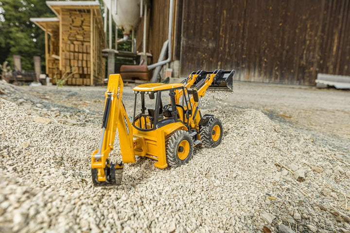 Carson 500907668 1:20 Baggerlader JCB 2.4G 100% RTR - Ferngesteuertes Baufahrzeug für Kinder ab 8 Ja