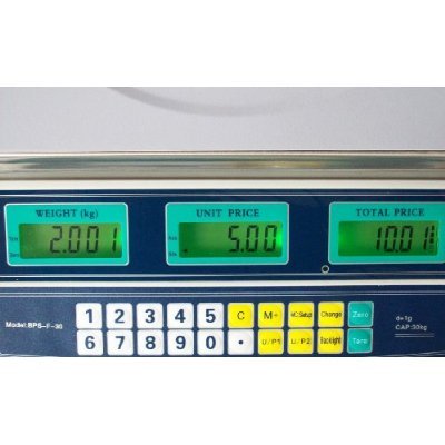 G&G BPS 30kg/1g Preiswaage Marktwaage Ladenwaage