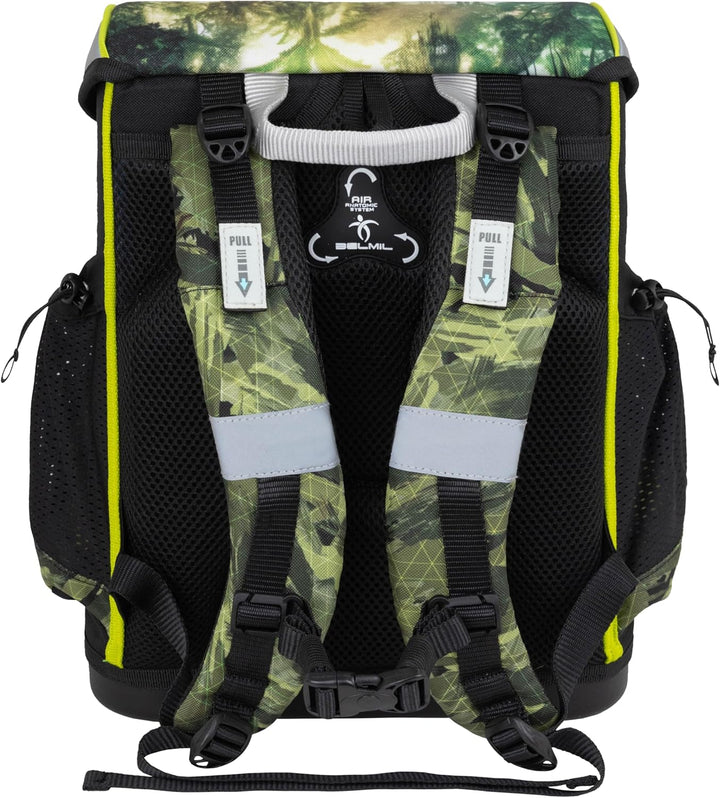 Belmil Mini-Fit Schulranzen Set 4 -teilig (405-33/AG/S) (Lost World), Lost World