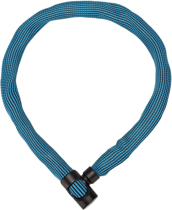 ABUS Kettenschloss IVERA Chain 7210 – Fahrradschloss mit hochflexibler IvyTex-Kunstfaserummantelung