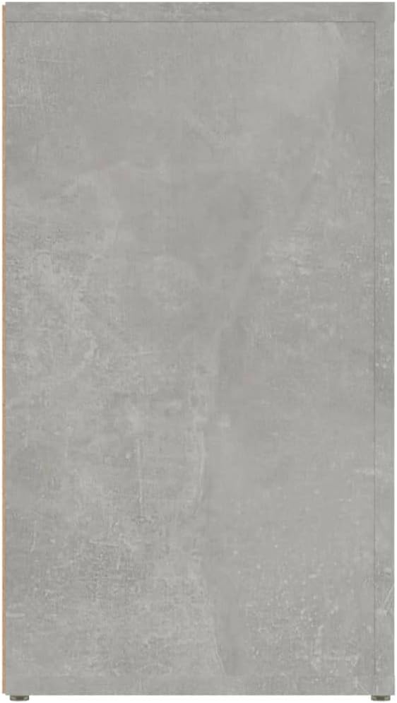 FIRBNUS Bücherschranks 80x30x54 cm mit 3 Fächern Beistellschrank Schubladenschrank Lowboard Lagersch