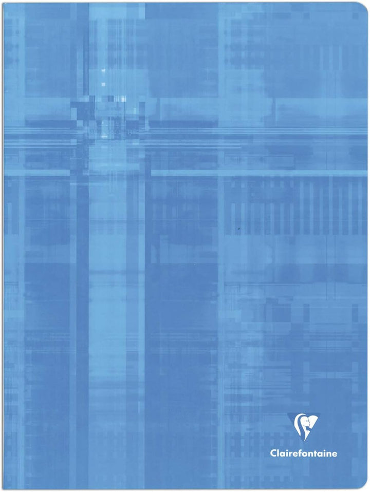 Clairefontaine 3311C - Packung mit 10 Heften, DIN A4+ 24x32cm, geheftet, 90 g, 24 Blatt, französisch
