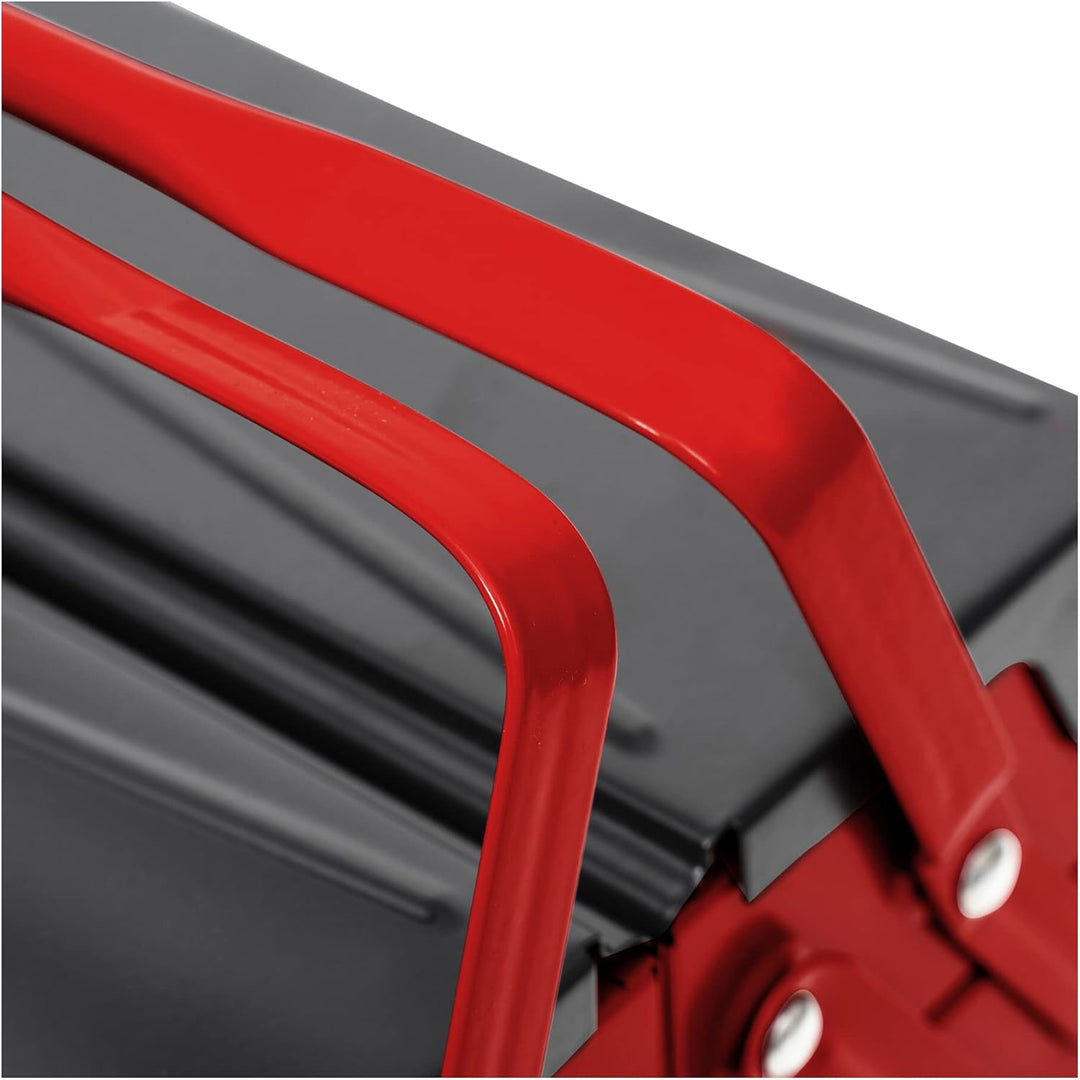 STIER Werkzeugkasten leer, sehr robust und wiederstandsfähig, aus hochwertigem Stahlblech, 600x190x2