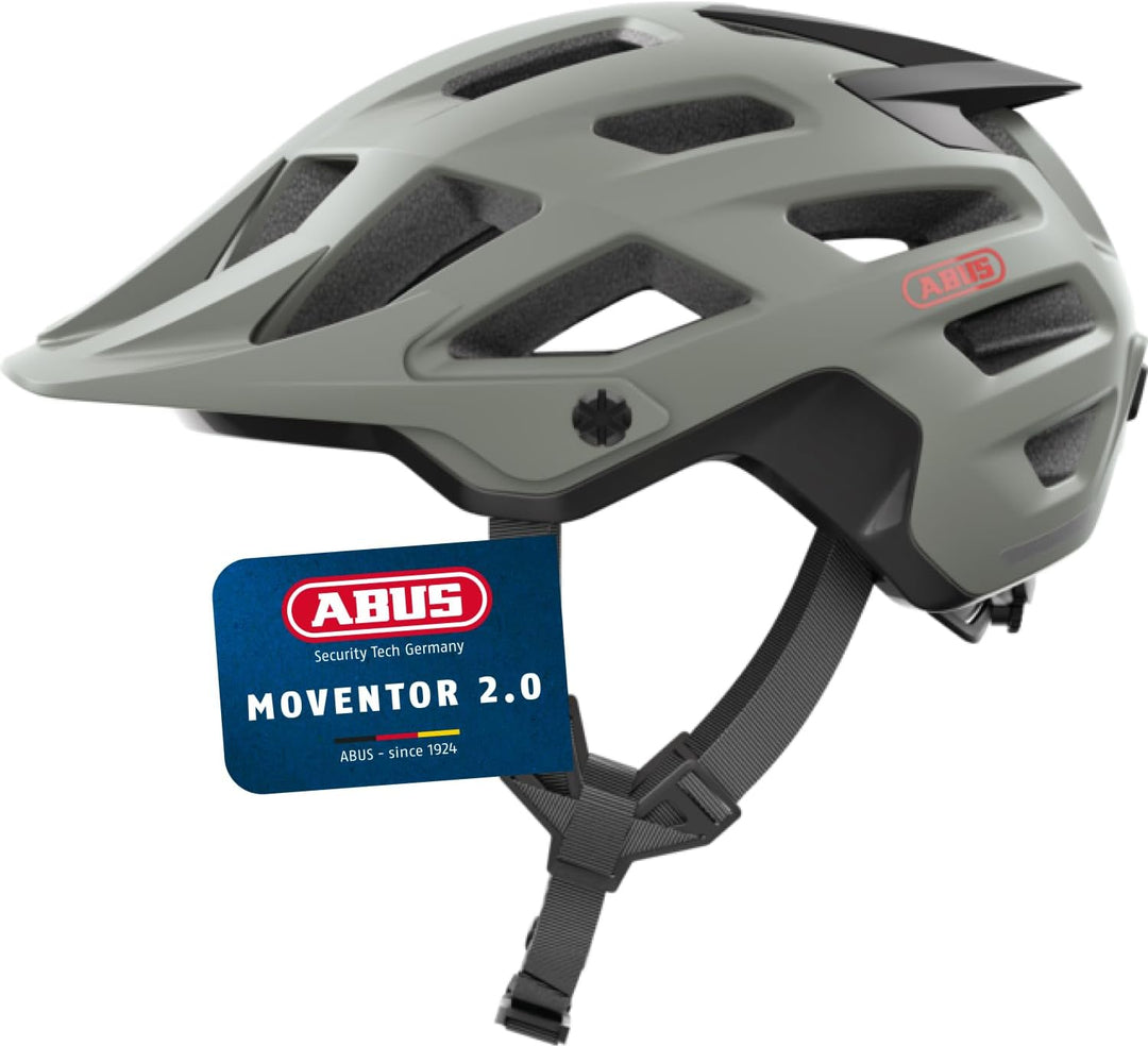 ABUS MTB-Helm Moventor 2.0 - komfortabler Fahrradhelm fürs Gelände - All-Mountain-Helm - für Damen u