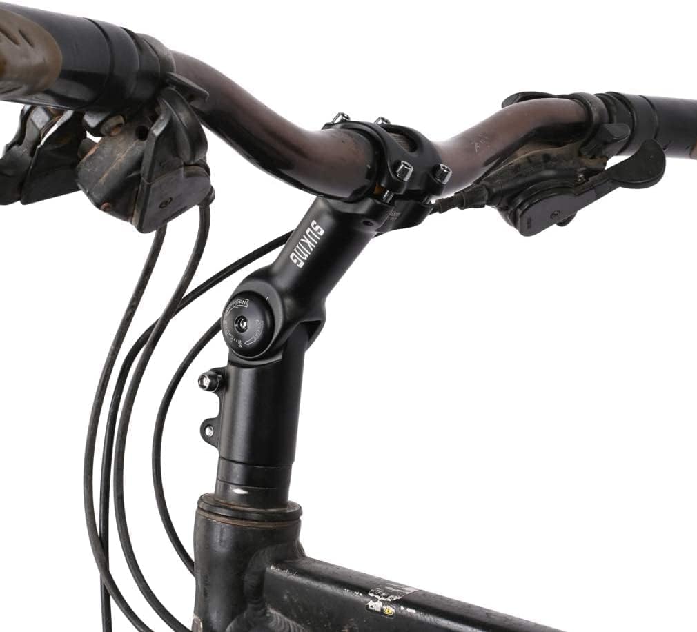 BESNIN Fahrrad Vorbau,Radfahren MTB Vorbau 0-90° 31.8MM OR 25.4MM 60/93/100mm Mountainbike Lenker Vo