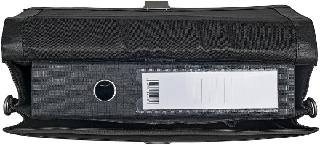 STILORD 'Robert' Aktentasche Businesstasche 15,6 Zoll Laptopfach passend für grosse DIN A4 Ordner mi