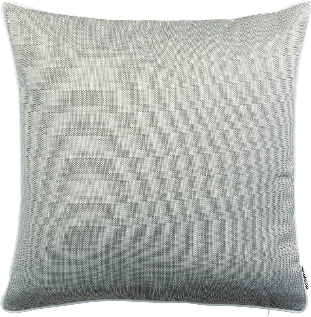 Brandsseller Outdoor Garten Kissen Dekokissen Leinenoptik strukturiert Schmutz- und Wasserabweisend