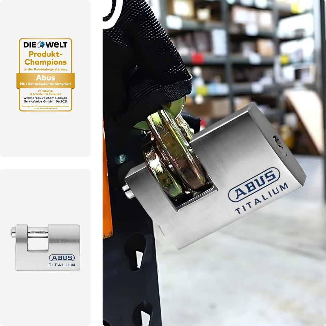 ABUS Titalium-Vorhangschloss 98TI/70, 70746, 98TI/70