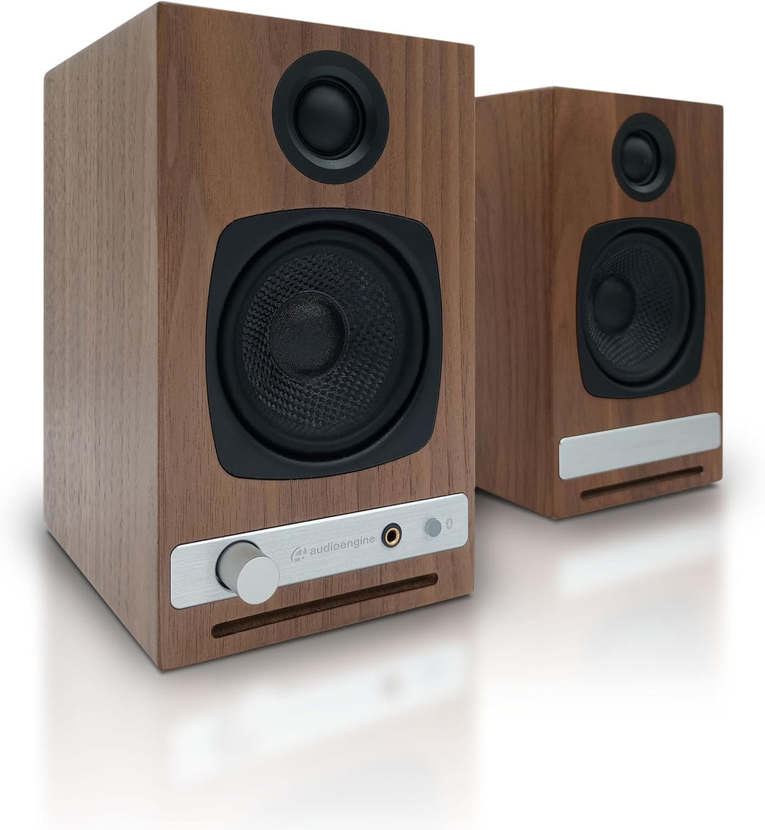 Audioengine HD3 Wireless Speakers mit Bluetooth - 60W Verkabelt Computer-Lautsprecher für Desktop-Mo