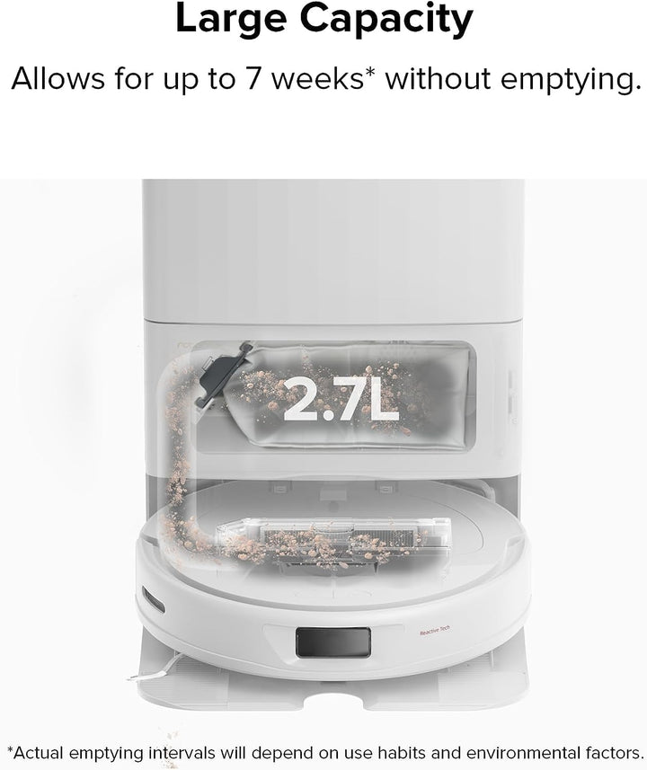 roborock Original Staubsaugerbeutel für Qrevo/Qrevo S/Qrevo Pro/Qrevo Master/Qrevo Slim/Qrevo Curv/S