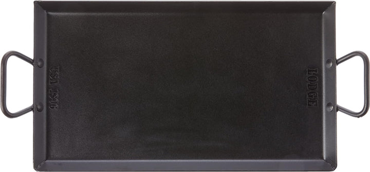 Lodge 45,72 x 25,4 cm/45,7 x 25,4 cm Seasoned Stahl Grillpfanne 45,7 cm Grillplatte, 45,7 cm Grillpl
