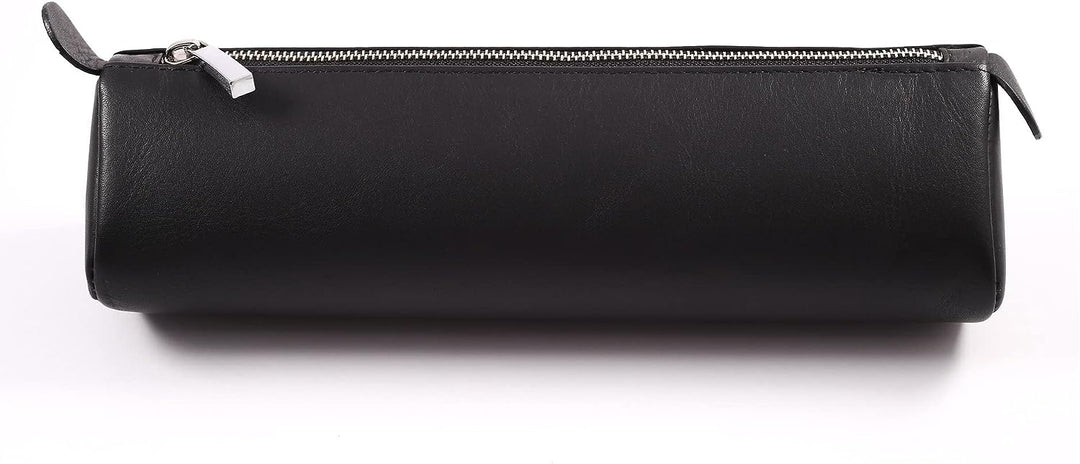 LAMY A 404 Lederwaren – Hochwertiges Kalbsleder-Schlamperetui rund 859 in der Farbe Schwarz Für Schr