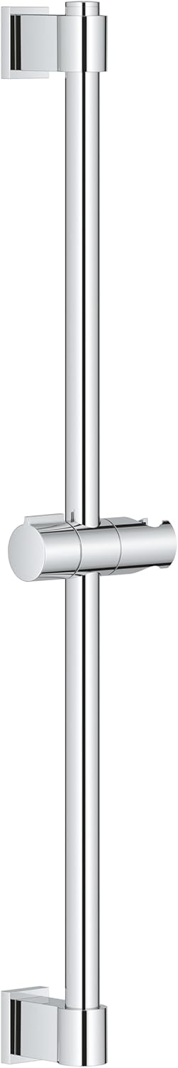GROHE Vitalio - Brausestange 60cm (oberes Befestigungselement verstellbar, mit Gleiter & Gelenkstück