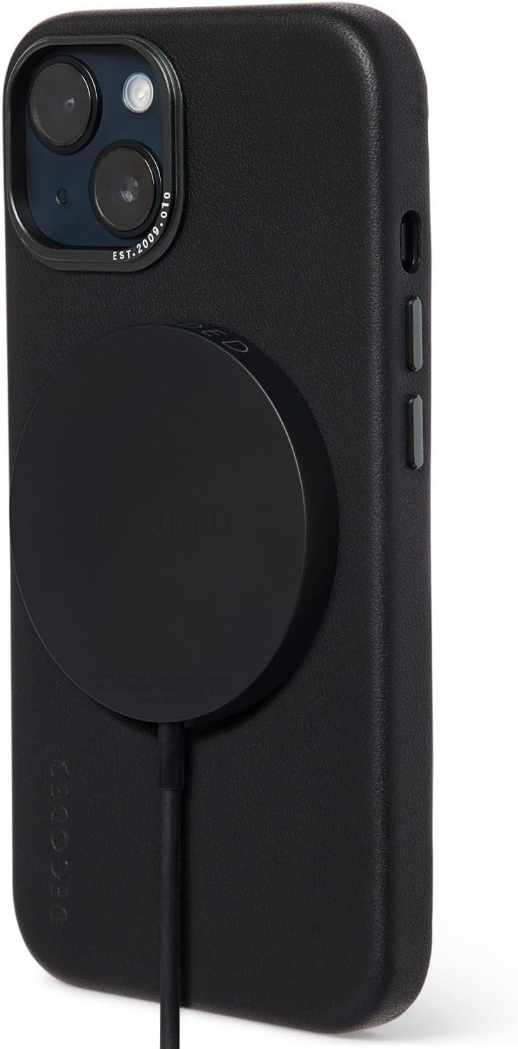 Decoded Premium Handyhülle - iPhone 14 Pro Max - Getestet von Apple - Europäisches Leder - Extra Sch