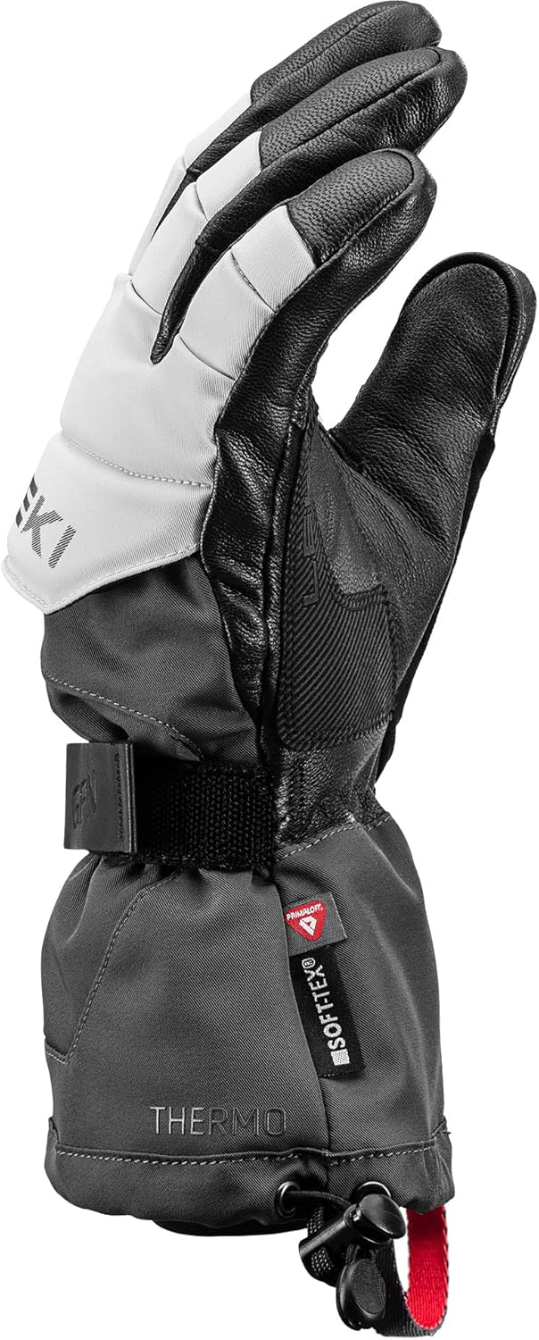 LEKI Griffin Thermo 3D Handschuhe Skihandschuhe Fingerhandschuhe black-graphite-sand EU 10, black-gr