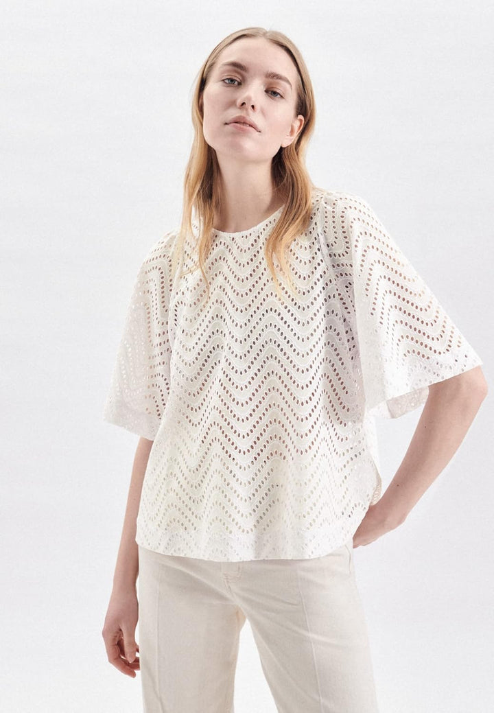 Seidensticker Damen Bluse 34 Egret, 34 Egret