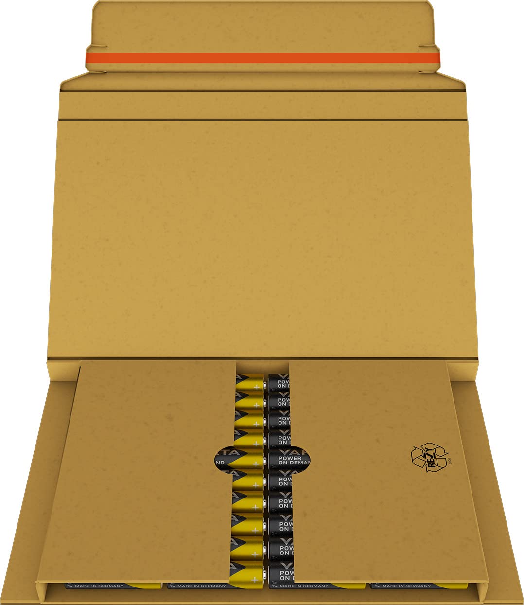 Benning IT 115 True RMS Installationstester, 044104, rot & VARTA Power on Demand AA Mignon Batterien