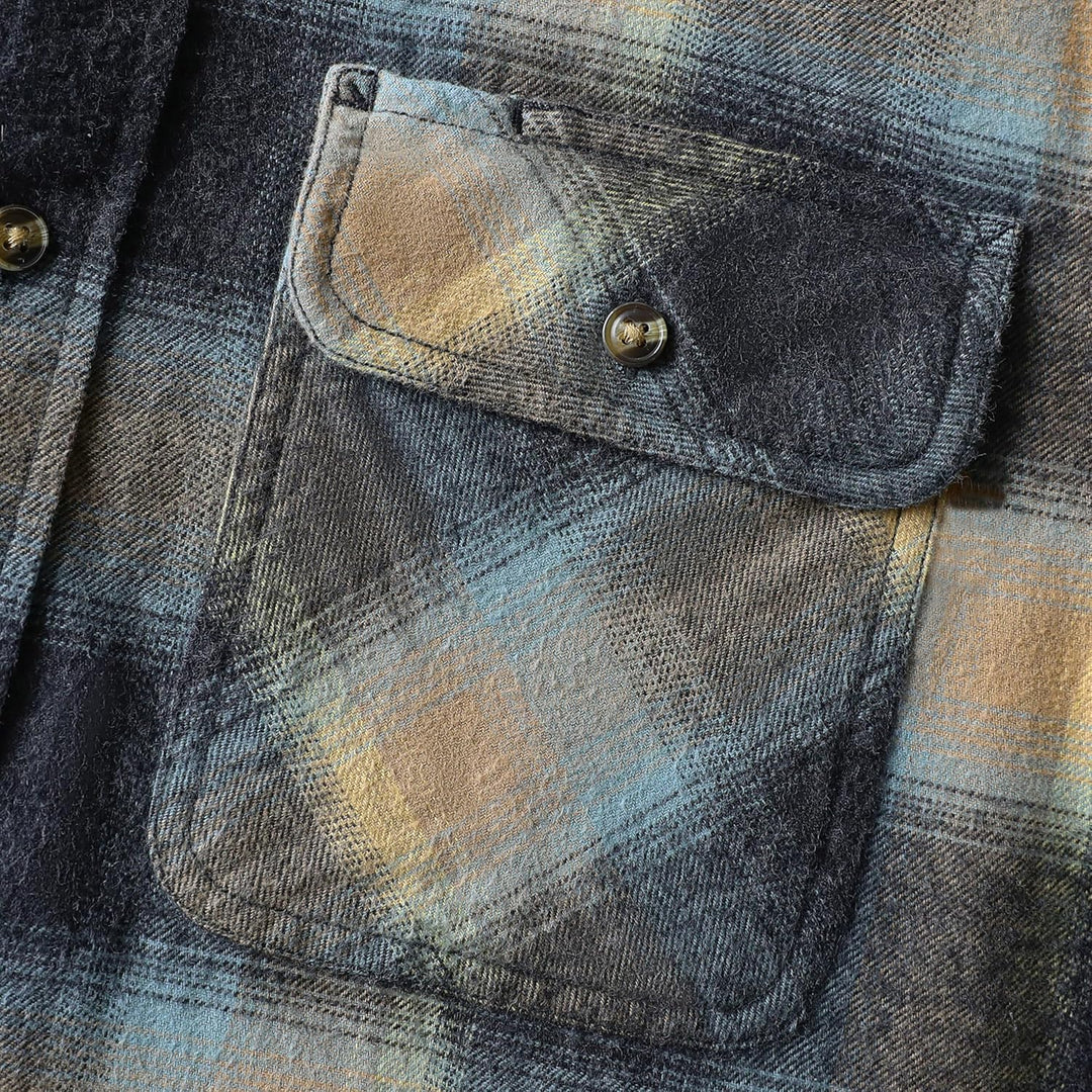 Dubinik® Flanellhemd Herren Button Down Kariert Baumwollhemd Freizeithemd Hemd Herren Langarm mit Zw