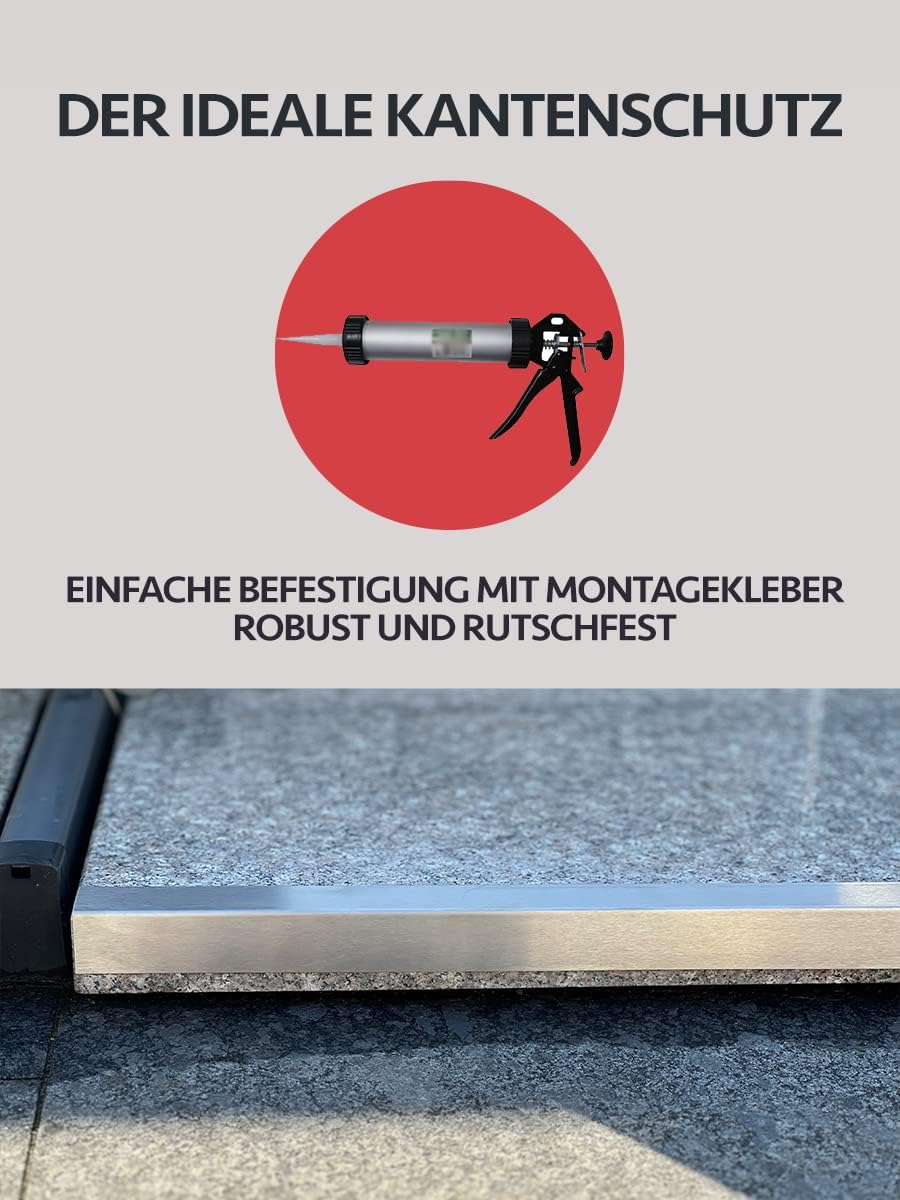 Edelstahl Winkelprofil 2500mm 90 Grad Winkelprofil 25x25 mm Schenkelinnenmass aus Edelstahl k240 ges