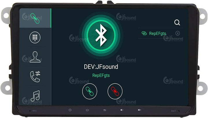 Costum fit Autoradio für Volkswagen Android GPS Bluetooth WiFi Dab USB Full HD Touchscreen Display 9