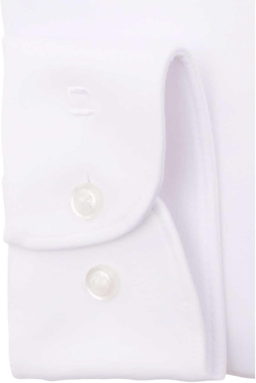 OLYMP Level Five 24/Seven Body fit Hemd extra Langer Arm Haifischkragen weiss 39 Weiss, 39 Weiss