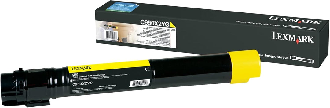 Lexmark C950X2YG C950 Tonerkartusche Extra Hohekapazität, gelb YELLOW, YELLOW