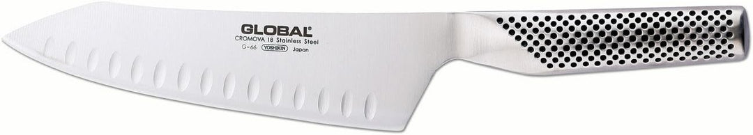 Global G-66 Asia-Kochmesser mit Kullenschliff 18 cm