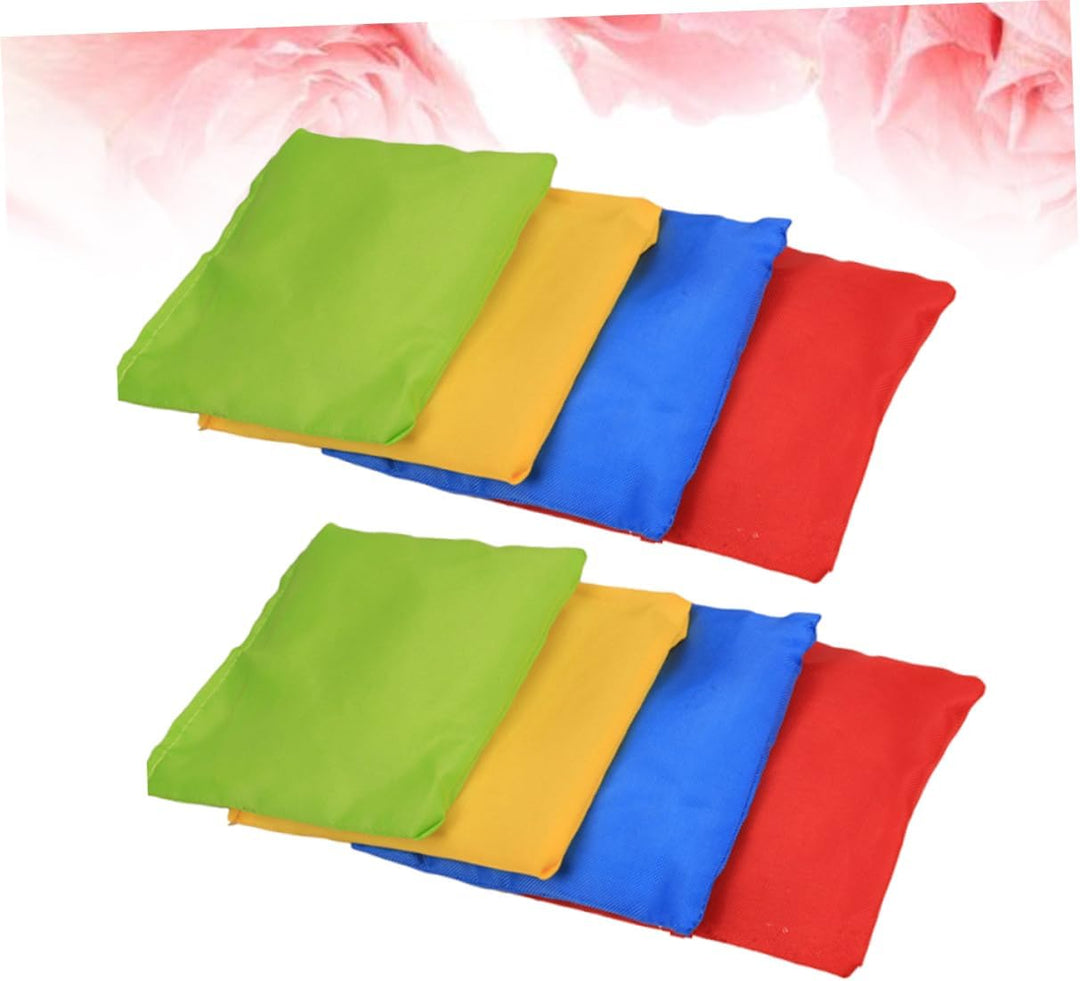 ibasenice 12st Sandsack Sitzsack-Spiel Sitzsäcke Für Wild Bohnen Säcke Kind Spielzeug Draussen