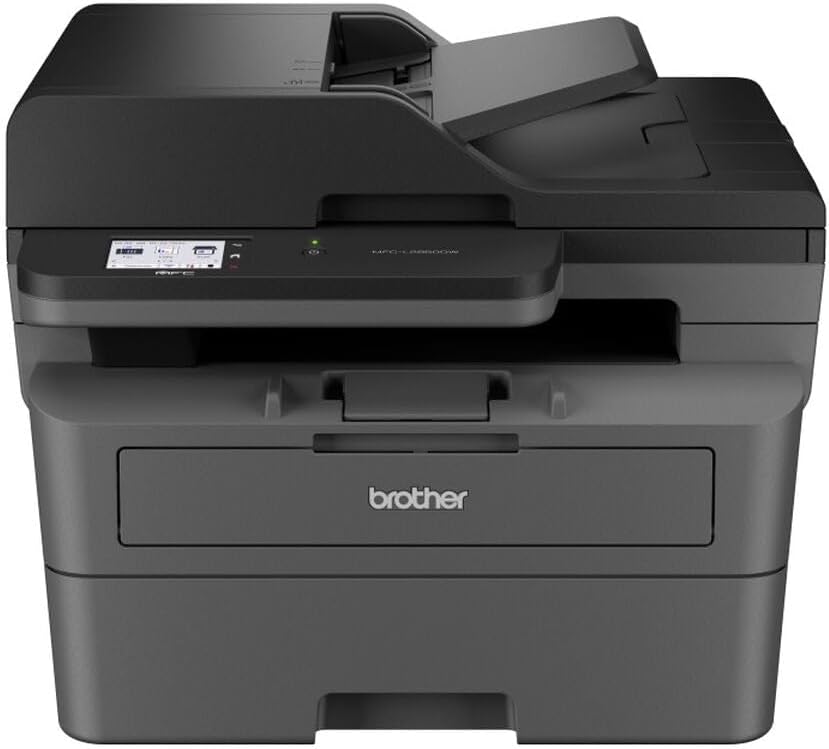 Brother MFC-L2860DWE 4-in-1-Multifunktions-Laserdrucker, 34 ppm, Duplexdruck, 6,8 cm Touchscreen-Far