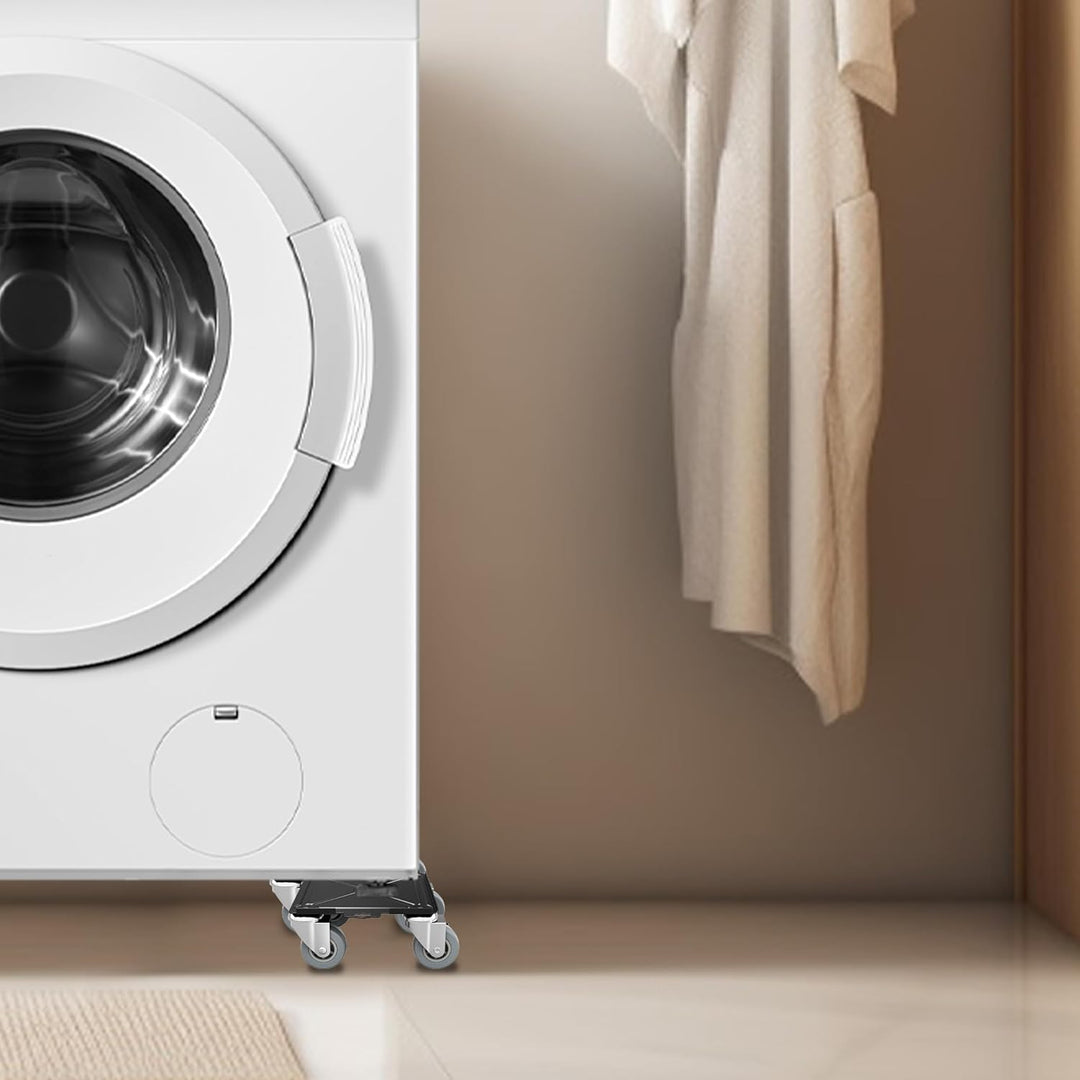 UISEBRT Möbel Transportrollen Set 4 Stück Transportrollen Schwerlast Möbeltransportrollen mit PP-Räd