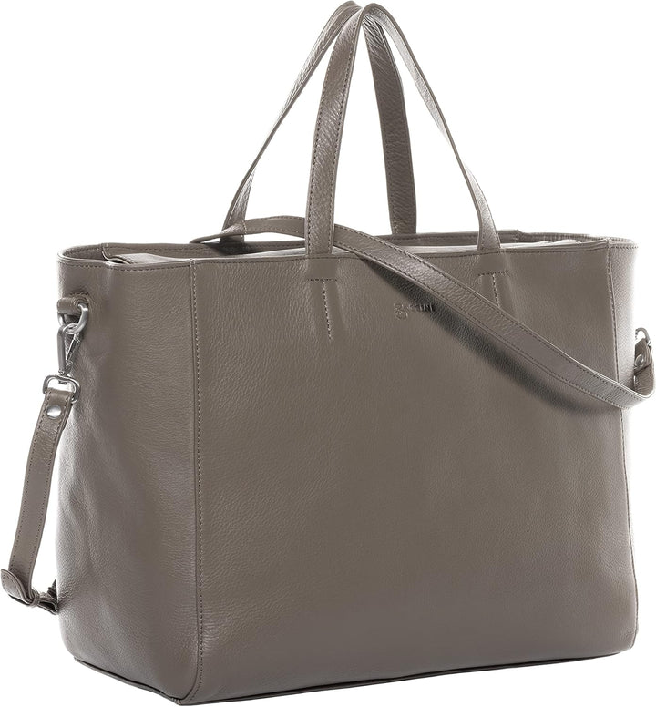 BACCINI Handtasche mit langen Henkeln RENA aus Nappa-Leder I Henkeltasche für Damen I Schultertasche