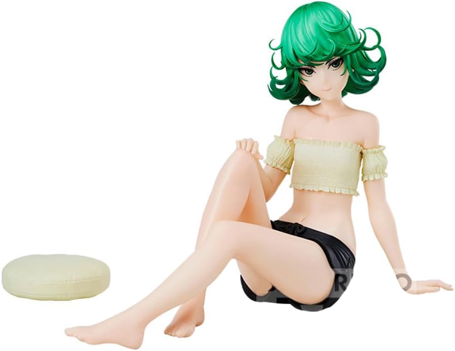 BANPRESTO, Tornado One Punch Man, Relax Time 10 cm, Mehrfarbig BP88145