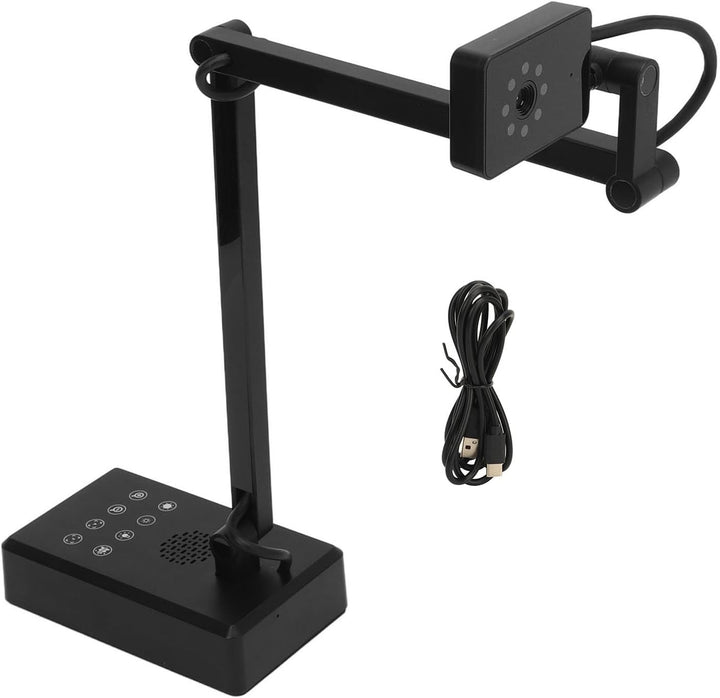 4K-USB-Dokumentenkamera, 16-MP-Webcam und Visualisierung, Bildumkehrung, Faltbar für Live-Demo, Webk