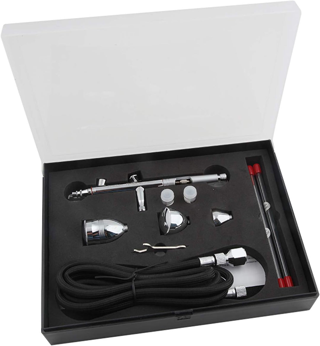 Airbrush Fengda FE-183K Präzisions-Dual-Action-Airbrush-Set für Schwerkraftzufuhr mit 3 Körbchengrös