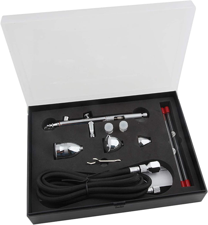 Airbrush Fengda FE-183K Präzisions-Dual-Action-Airbrush-Set für Schwerkraftzufuhr mit 3 Körbchengrös