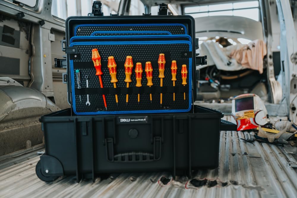 B&W Werkzeugkoffer JUMBO 6700, 117.19/P-G (Lieferung erfolgt ohne Werkzeug), tool.case PP.435.PT Sch