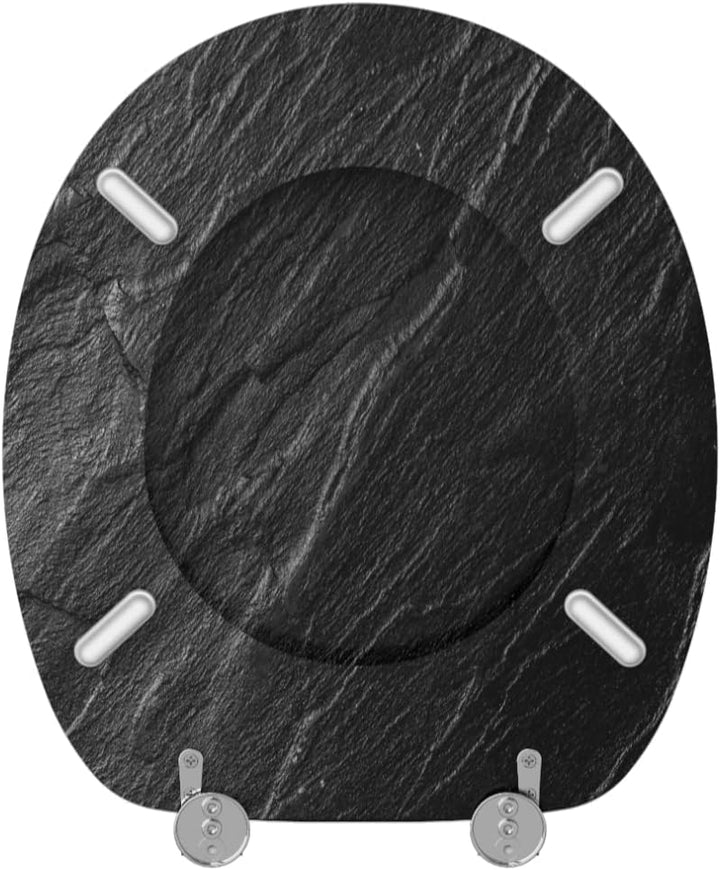 Sanilo WC Sitz, viele schöne schwarze Toilettendeckel zur Auswahl, hochwertige und stabile Qualität