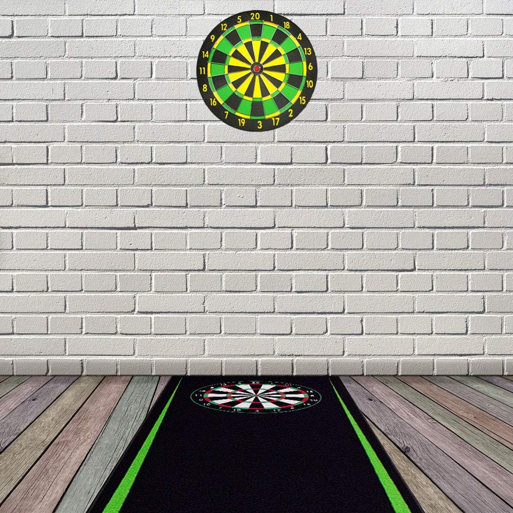 Kingpower Dartmatte Dart Teppich Turnier Matte Abwurflinie Bodenschutz Zubehör Dartpfeile Dartscheib