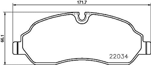 Brembo P24171 - Vordere Bremsbeläge