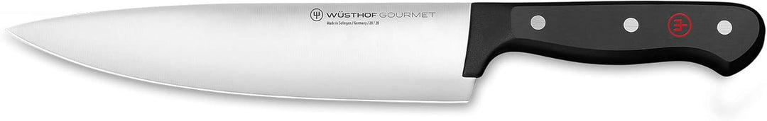 WÜSTHOF Gourmet Kochmesser 20 cm, Schwarz Schwarz 20 cm