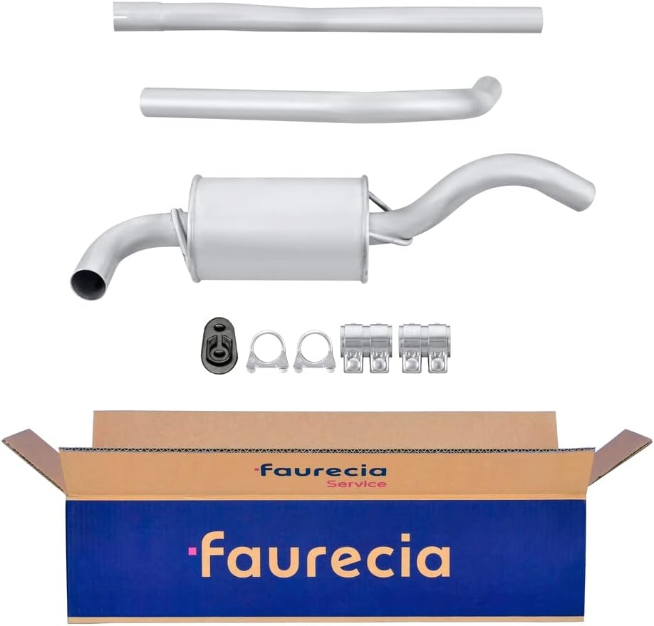 HELLA 8LB 366 020-941 Vorschalldämpfer - Easy2Fit Kit - vorne - dreiteilig - Set mit Anbauteilen