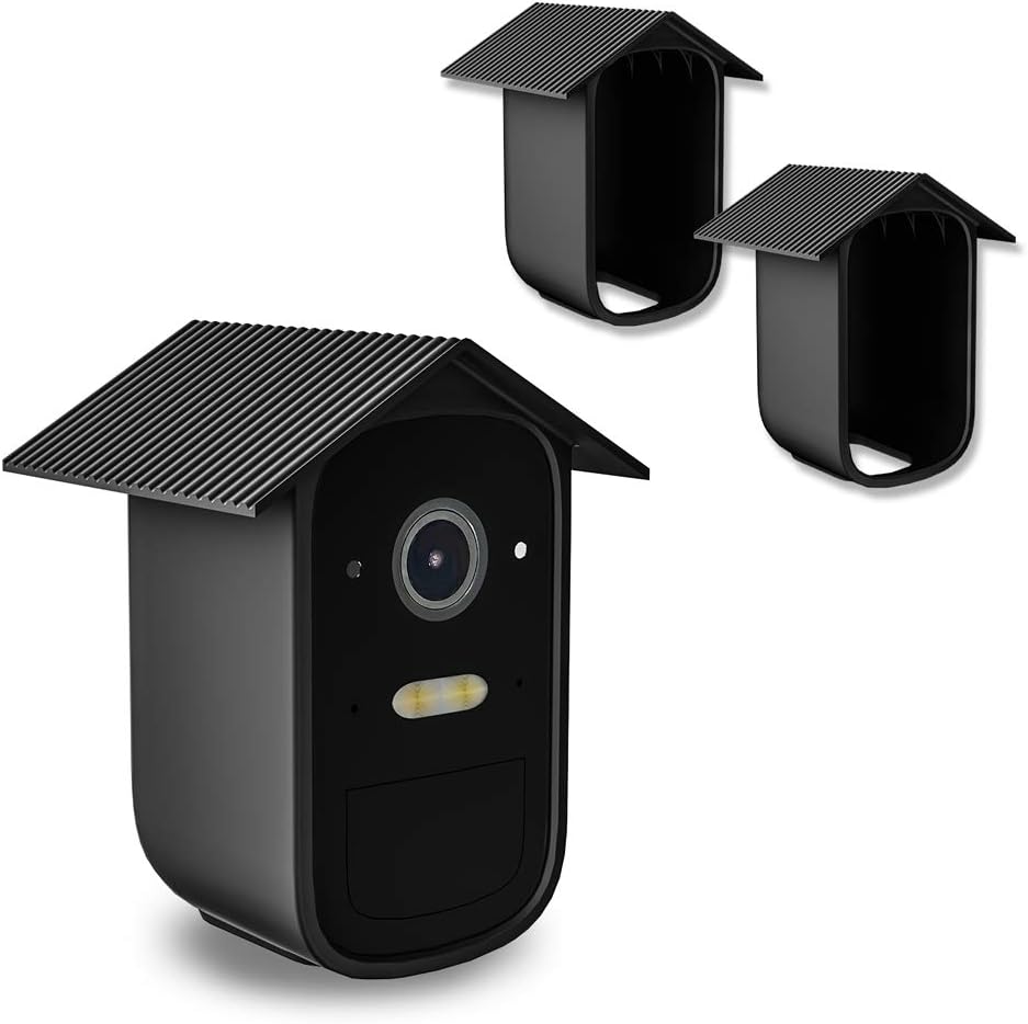 HOLACA 2 Stück Silikonhülle Kompatibel mit eufyCam 2C eufyCam 2C Pro Home Security Camera System - W