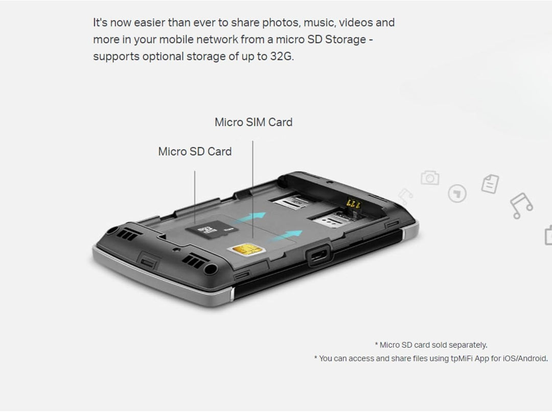 TP-Link M7650 mobiler WLAN Router (4G/LTE bis zu 600Mbit/s Download/ 50Mbit/s Upload, Hotspot, Cat11