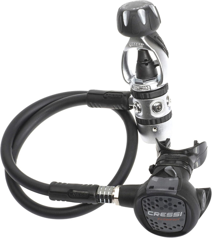 Cressi Octopusse AC2 Compact + Octopus Xs Single INT, Single INT