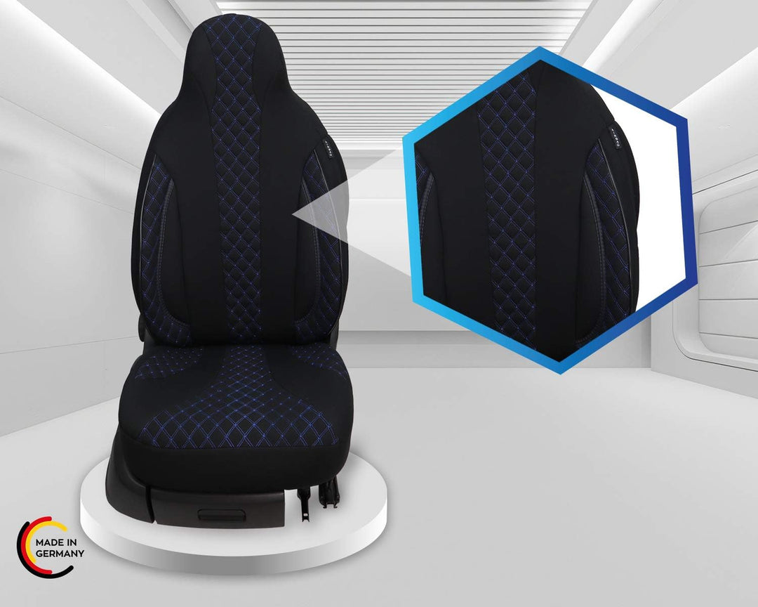 BREMER SITZBEZÜGE Mass Piloten Auto Schonbezüge kompatibel mit VW ID.3 Fahrer & Beifahrer ab 2020 /