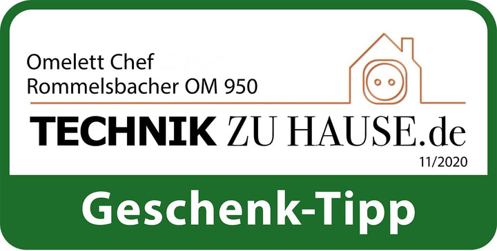 Rommelsbacher OM 950 Oskar Omelett Chef, Kunststoff,