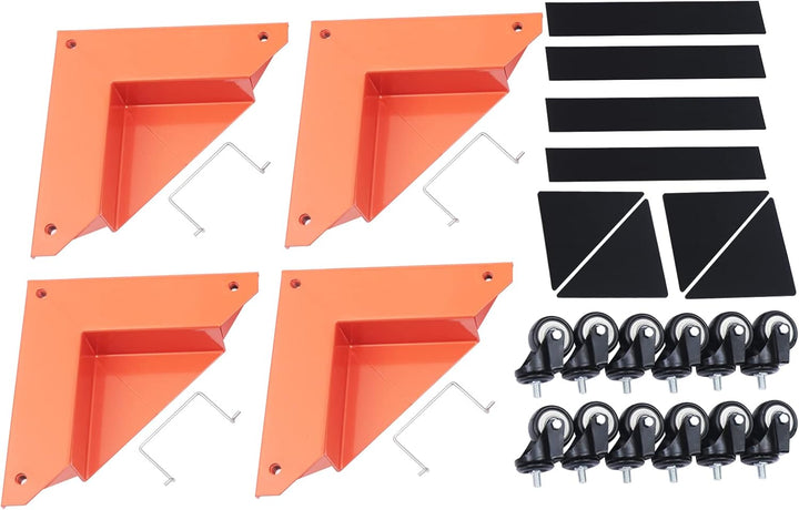 Schreibtisch Schrank Ecke Mover Dolly Möbel Dollies Roller für Möbel Umzugswagen (Set von 4),MöBeltr